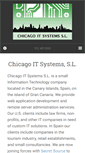 Mobile Screenshot of chicagoitsystems.com
