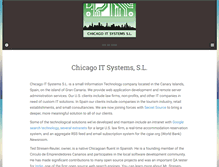 Tablet Screenshot of chicagoitsystems.com